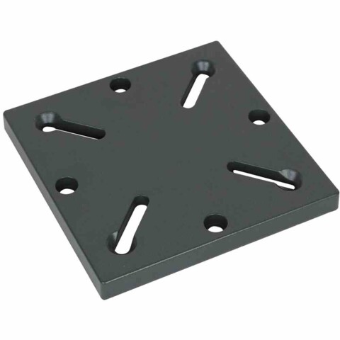 Bodendübel >Universal< in anthrazit, Stahl pulverbeschichtet - 16x1,5x16 (BxHxT)