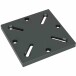 Bodendübel >Universal< in anthrazit, Stahl pulverbeschichtet - 16x1,5x16 (BxHxT)