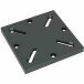 Bodendübel >Universal< in anthrazit, Stahl pulverbeschichtet - 16x1,5x16 (BxHxT)