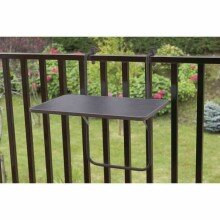 Balkonhängetisch >Balkontisch< in anthrazit -...