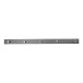 Garderobenleiste >Padova< in Schwarz, Massivholz - 5x2x70cm (BxHxT)