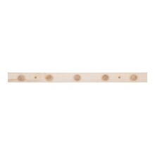 Garderobenleiste >Abano< in Beige, Pappel -...