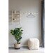 Garderobenleiste >Abano< in Beige, Pappel - 1,5x5x70cm (BxHxT)