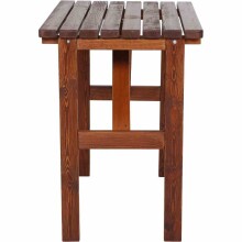 Bartisch >Tessin< in braun, Kiefernholz lasiert - 125x108x78,5cm (BxHxT)