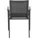 Gartenstuhl >Reno< in matt anthrazit, grau - 65x88x56 (BxHxT)