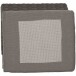 Gartenlounge-Hocker >Corido< in matt anthrazit, charcoal-grey, taupe-meliert