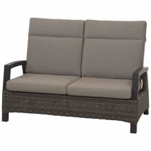 Gartenbank >Corido< in matt anthrazit, charcoal...
