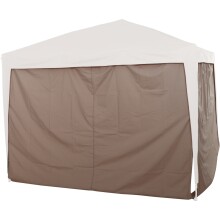 Pavillonseitenteil >Starter< in taupe, 100%...