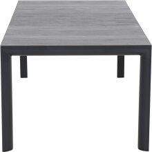 Gartentisch >Silva< in matt anthrazit, wood grey -...