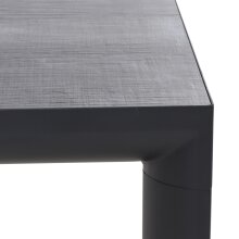 Gartentisch >Silva< in matt anthrazit, wood grey - 220x74x100 (BxHxT)