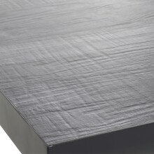 Gartentisch >Silva< in matt anthrazit, wood grey - 220x74x100 (BxHxT)