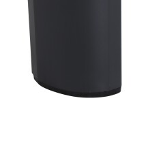 Gartentisch >Silva< in matt anthrazit, wood grey - 220x74x100 (BxHxT)