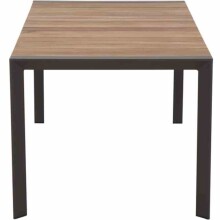 Esstisch >Zurigo< in matt anthrazit - 180x74x90 (BxHxT)