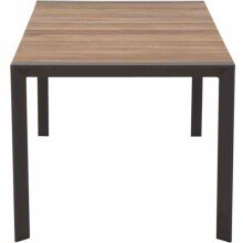 Esstisch >Zurigo< in matt anthrazit - 180x74x90 (BxHxT)