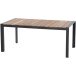 Esstisch >Londra< in matt anthrazit - 160x67x90 (BxHxT)