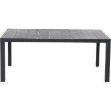 Gartentisch >Silva< in matt anthrazit, wood grey -...