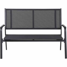 Gartenbank >Tesoro< in matt anthrazit - 68x98x138,5 (BxHxT)