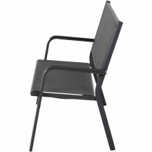 Gartenbank >Tesoro< in matt anthrazit - 68x98x138,5 (BxHxT)