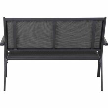 Gartenbank >Tesoro< in matt anthrazit - 68x98x138,5 (BxHxT)