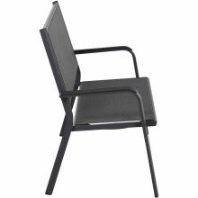 Gartenbank >Tesoro< in matt anthrazit - 68x98x138,5 (BxHxT)