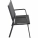 Gartenbank >Tesoro< in matt anthrazit - 68x98x138,5 (BxHxT)