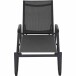 Gartenliege >Tesoro< in matt anthrazit - 195x108x69,5 (BxHxT)
