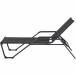 Gartenliege >Tesoro< in matt anthrazit - 195x108x69,5 (BxHxT)