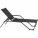 Gartenliege >Tesoro< in matt anthrazit - 195x108x69,5 (BxHxT)