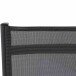 Gartenstuhl >Tesoro< in matt anthrazit, silber-schwarz - 68x110x60 (BxHxT)