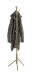 Garderobenständer >52926< in grün, Metall - 173x48cm (HxD)