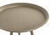Beistelltisch >20910< in grün, Metall - 47x38cm (HxD)