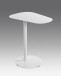 Beistelltisch >52397< in weiß, Metall - 53x60x38cm (BxHxT)