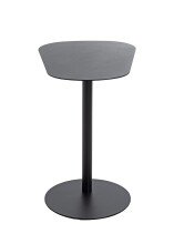 Beistelltisch >52597< in schwarz, Metall - 53x60x38cm (BxHxT)