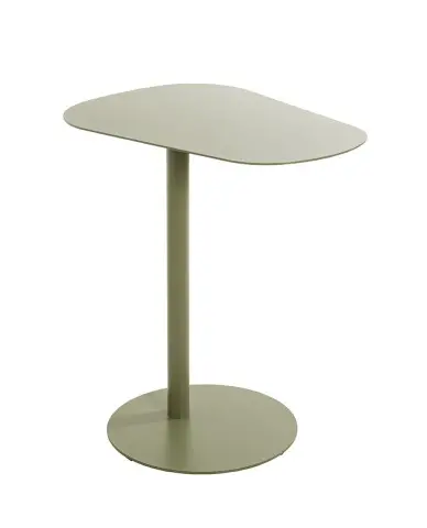 Beistelltisch >52997< in grün, Metall - 53x60x38cm (BxHxT)