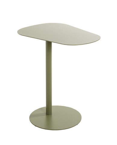 Beistelltisch >52997< in grün, Metall - 53x60x38cm (BxHxT)