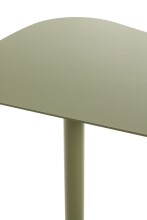 Beistelltisch >52997< in grün, Metall - 53x60x38cm (BxHxT)
