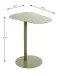 Beistelltisch >52997< in grün, Metall - 53x60x38cm (BxHxT)