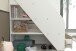 Etagenbett >Bibop 1< in Weiss / Jackson Eiche - 245x171x111cm (LxHxT)