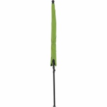 Sonnenschirm >City< in anthrazit, grün - 140x235x210 (BxHxT)