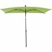 Sonnenschirm >City< in anthrazit, grün - 140x235x210 (BxHxT)
