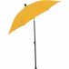 Sonnenschirm >City< in anthrazit, gelb - 180x235x180 (BxHxT)