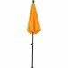Sonnenschirm >City< in anthrazit, gelb - 180x235x180 (BxHxT)
