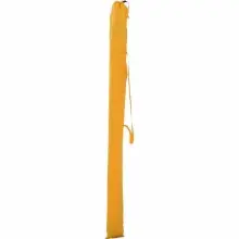 Sonnenschirm >City< in anthrazit, gelb - 140x235x210 (BxHxT)