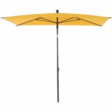 Sonnenschirm >City< in anthrazit, gelb -...