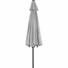 Sonnenschirm >Isa< in matt anthrazit, stone - 300x243x300 (BxHxT)