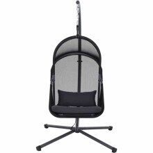 Hängesessel >YOBAYA< in anthrazit - 106x195x123 (BxHxT)