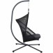 Hängesessel >YOBAYA< in anthrazit - 106x195x123 (BxHxT)