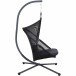 Hängesessel >YOBAYA< in anthrazit - 106x195x123 (BxHxT)
