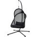 Hängesessel >YOBAYA< in anthrazit - 106x195x123 (BxHxT)