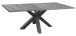 Esstisch >Big System< in graphit / beton - 200x75x100cm (BxHxT)